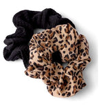 Boots Black Leopard Scrunchie
