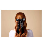 Boots Bow Bobble Black