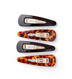 Boots French Snap Clip Tort & Black 4 singles