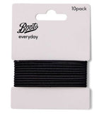 Boots Thin Ponybands Black 10s