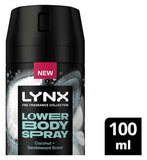 Lynx Fine Fragrance Coconut + Sandalwood 72hr Lower Body Spray 100ml