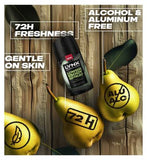 Lynx Fine Fragrance Pear + Cedarwood 72hr Lower Body Spray 100ml