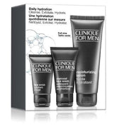 Clinique Daily Hydration: Men's Skincare Set for Normal to Dry Skin
