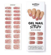 MoYou London Gel Nail Strip Glitter Punch