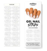 MoYou London Gel Nail Strip White Lace