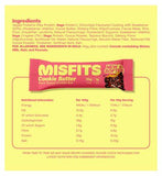 Misfits Plant Based Cookie Butter Protein Bar 50g