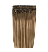 Beauty Works Deluxe Clip In Hair Extension 18 Inch Mocha Melt