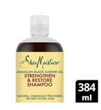 SheaMoisture Jamaican Black Castor Oil Strength & Restore shampoo 384ml