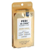 Voesh New York Pedi in a Box 5 Steps Glimmer Golden Vanilla
