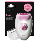 Braun Silk-épil 3, Corded Epilator For Hair Removal, Weeks Of Smooth Skin, 3-031