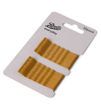 Boots Hair Grips Blonde Matt 30s