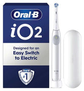 Oral-B iO2 Electric Toothbrush Simple White with Travel Case