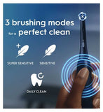 Oral-B iO2 Electric Toothbrush Night Black & Calm Pink Duo Pack