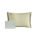 Silk Addict 100% Mulberry Silk Pillowcase Olive Green