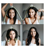 Silk Addict 100% Mulberry Silk Heatless Curler Set Olive Green