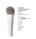 Morphe M204 Rounded Cream and Liquid Blush Brush