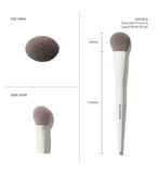 Morphe M204 Rounded Cream and Liquid Blush Brush