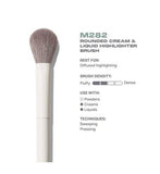 Morphe m282 Rounded Cream and Liquid Highlight Brush