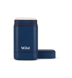 Wild Navy Blue Case and Sandalwood and Cedar Stick Deodorant Refill 40g