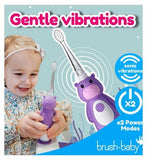 Brush-Baby WildOnes Hippo Rechargeable Toothbrush