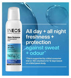 INEOS Skin Science Sea Salt + Blue Lotus Antiperspirant Deodorant Aerosol Spray 200ml