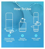 INEOS Skin Science Sea Salt + Blue Lotus Antiperspirant Deodorant Roll On Refill 50ml