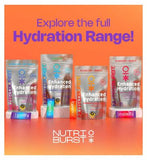 Nutriburst Enhanced Hydration and Energy Powder lemon & lime sachets 3.5g 6s