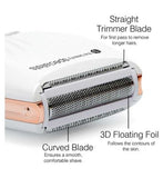 Rio Go Smooth Lady Shaver - White