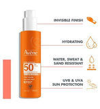 Avène Sun Protection Spray SPF50 200ml