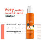 Avène Kids Sun Protection Spray SPF50+ 200ml