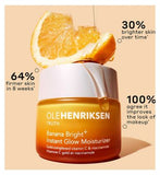 Ole Henriksen Glow Even Brighter Banana Bright+ Makeup Prep Set with Vitamin C and Hyaluronic Acid