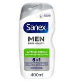 Sanex Men Skin Health Active Fresh Shower Gel 400ml