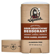 Dr. Squatch Deodorant Wide Stick Wood Barrel Bourbon 75g