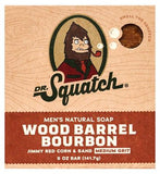 Dr. Squatch Natural Soap Bar Wood Barrel Bourbon 141.7g