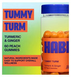 Habi Tummy Turm Turmeric & Ginger Gummies 60s