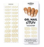 MoYou London Gel Nail Strip - Golden Affair