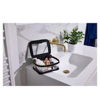 Boots Black Transparent Bag