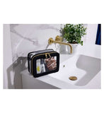 Boots Black Transparent Bag