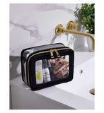 Boots Black Transparent Bag