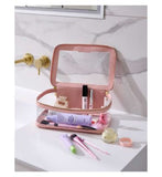 Boots Pink Transparent Bag