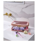 Boots Pink Transparent Bag