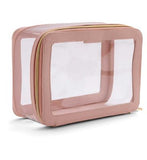 Boots Pink Transparent Bag