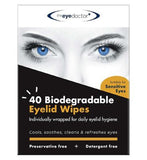 The Eye Doctor® 40 Biodegradable Eyelid Wipes
