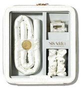 Silk Addict 100 % Mulberry Silk Heatless Curler Set Ivory