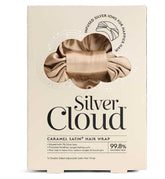 Silver Cloud Caramel Hair Wrap