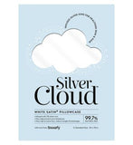 Silver Cloud White Satin Pillowcase Four Pack