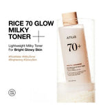 Anua Rice 70 Glow Milky Toner 250ml