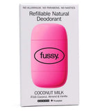 Fussy Refillable Natural Deodorant Coconut Milk 40g