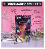 Our Remedy Lions Mane 2250mg Capsules 60s