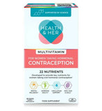 Health & Her Multivitamin for Women Taking Hormonal Contraception - 60 Tablets